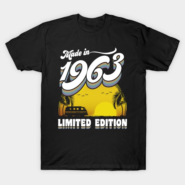 Made in 1963 60th Birthday Gift 60 Years Old 60th Birthday T-Shirt by KsuAnn